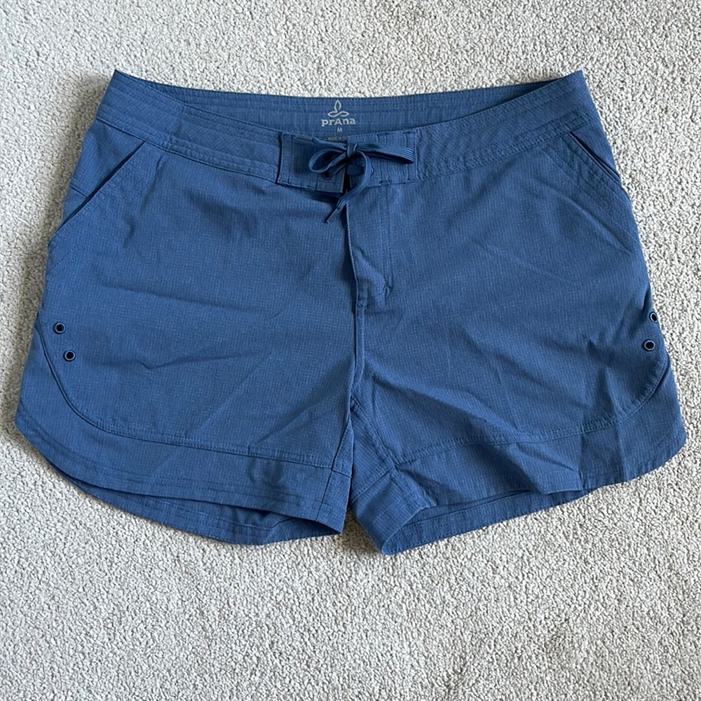Womens Prana swim short, blue